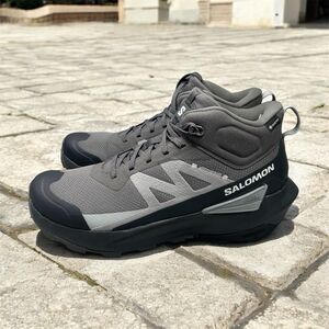 Salomon Elixir Activ Mid Grx Magnet/Phantom/Sharkskin Hiking 474568 Men Sz 9 NEW